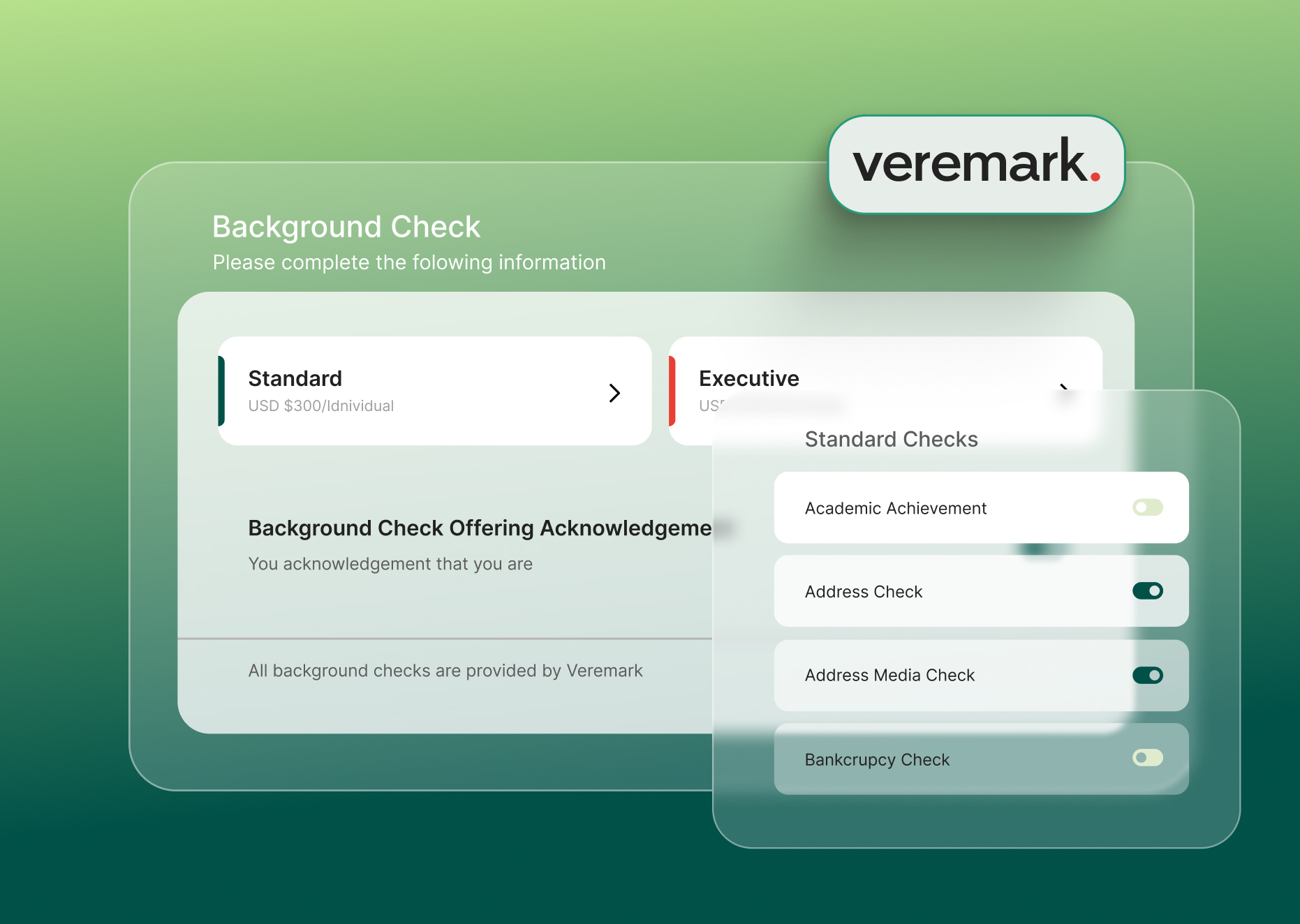 Background check_veremark
